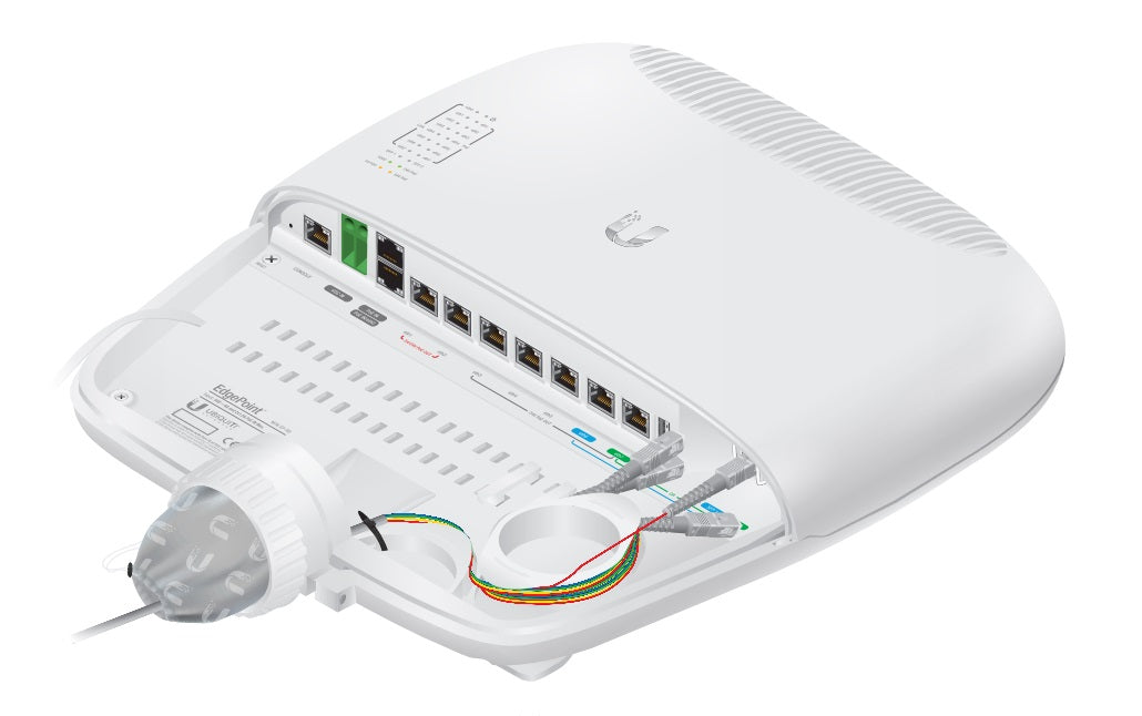 Ubiquiti EP-R8 8-Port EdgePoint Router Intelligent WISP Control Point with FiberProtect
