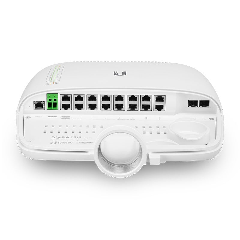 Ubiquiti EP-S16 16-Port EdgePoint Switch Intelligent WISP Control Point with FiberProtect