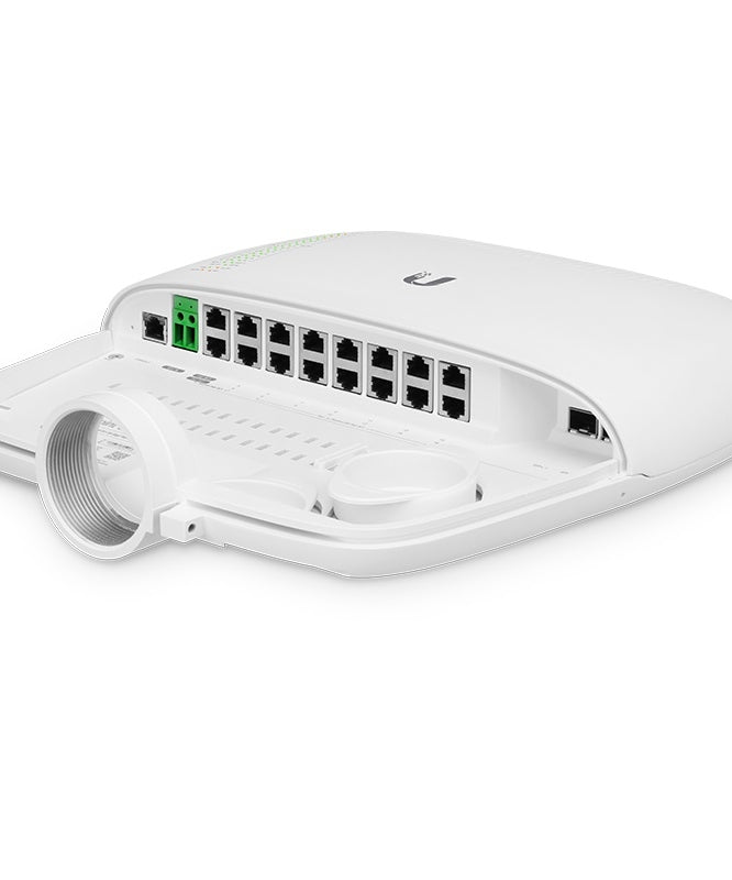 Ubiquiti EP-S16 16-Port EdgePoint Switch Intelligent WISP Control Point with FiberProtect