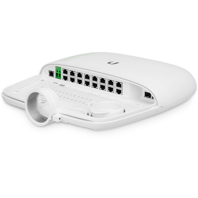 Ubiquiti EP-S16 16-Port EdgePoint Switch Intelligent WISP Control Point with FiberProtect