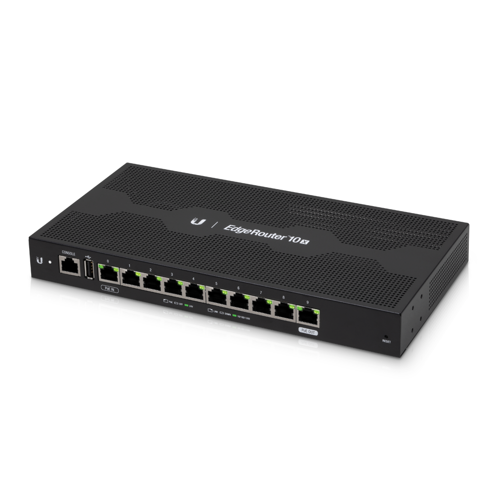 Ubiquiti Networks ER-10X EdgeRouter X 10-Port Gigabit PoE