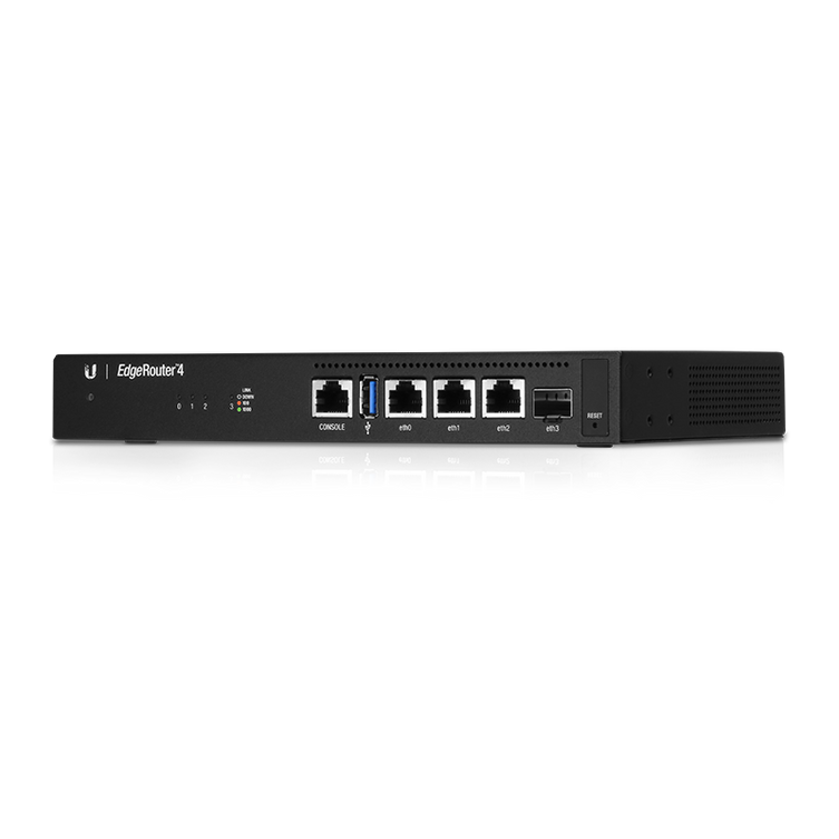 Ubiquiti EdgeRouter 4 ER-4  4-Port Gigabit Router with 1 SFP Port