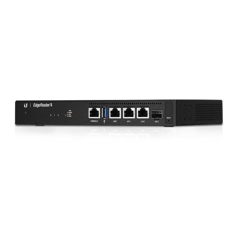 Ubiquiti EdgeRouter 4 ER-4  4-Port Gigabit Router with 1 SFP Port