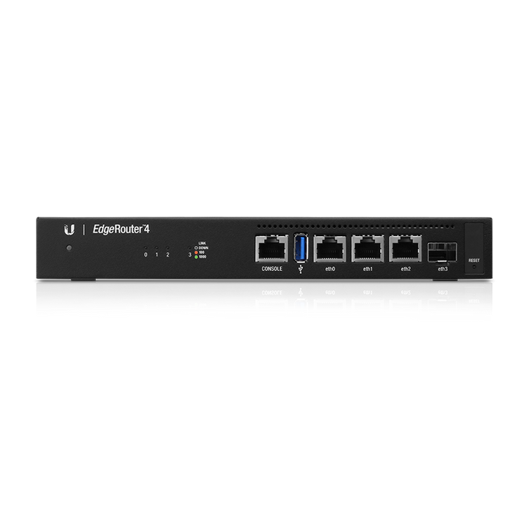 Ubiquiti EdgeRouter 4 ER-4  4-Port Gigabit Router with 1 SFP Port