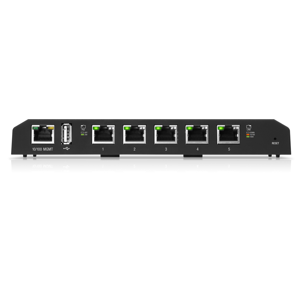 Ubiquiti Networks ES-5XP EdgeSwitch XP 5-Port Gigabit Switch with 24V Passive POE Support