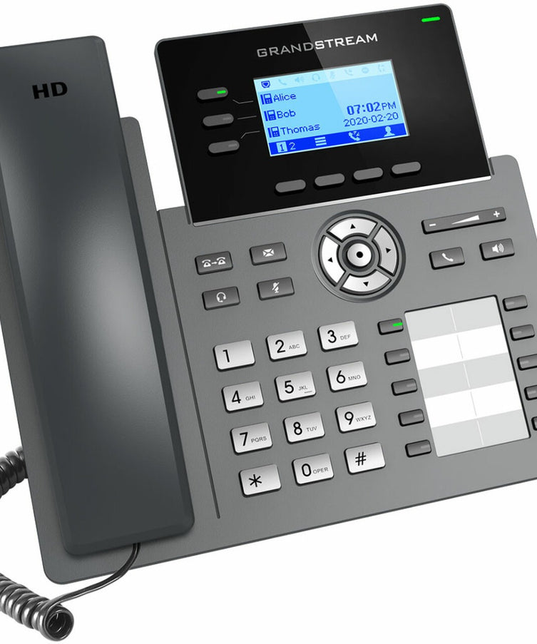 Grandstream GRP2604P 3-Line 6-SIP PoE Carrier Grade IP Phone