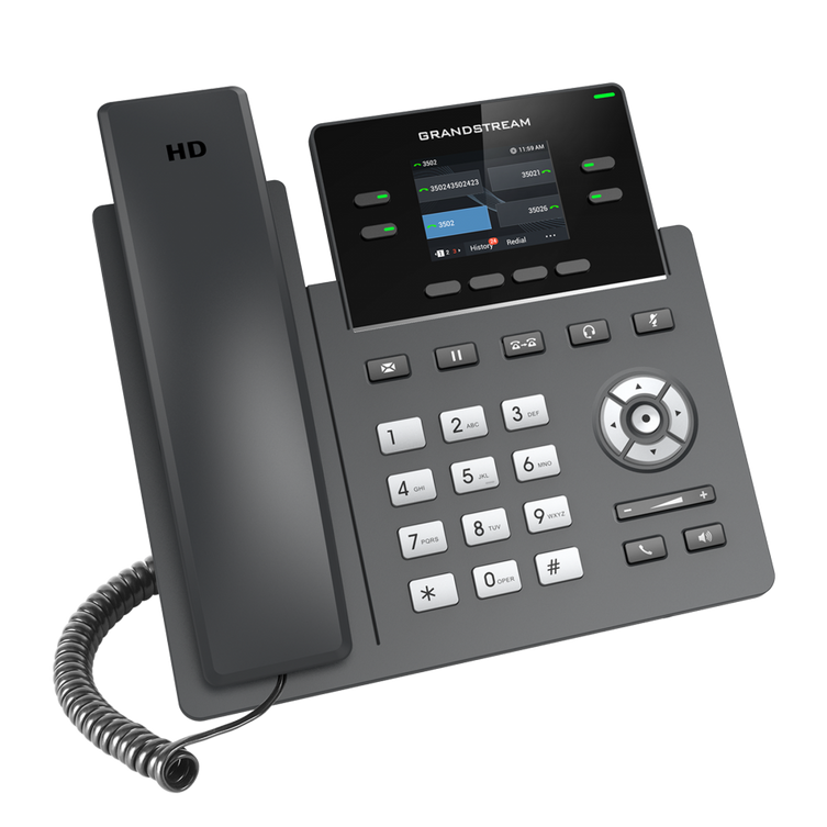 Grandstream GRP2612W 2-Line Wi-Fi IP Phone