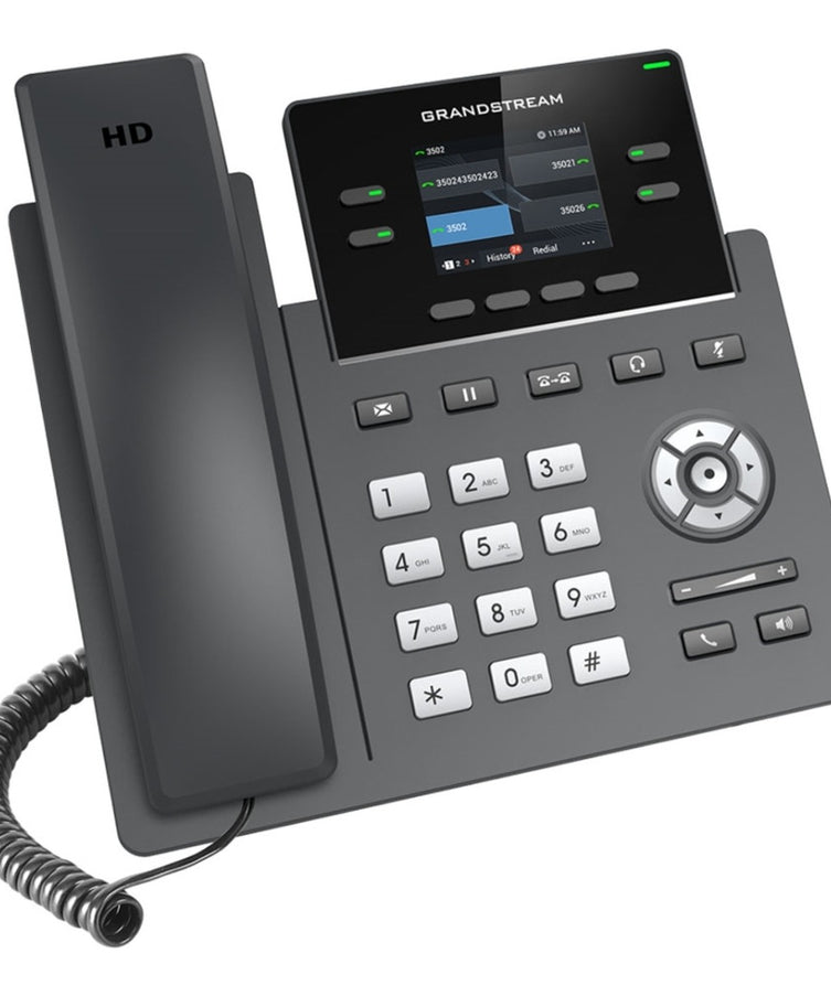 Grandstream Networks GRP2612P 4 Lines 2 SIP Accounts PoE