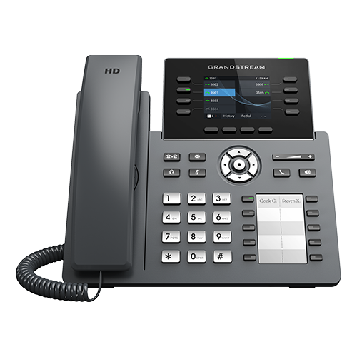 Grandstream GRP2634 8-line Carrier- Grade IP Phone w/labels