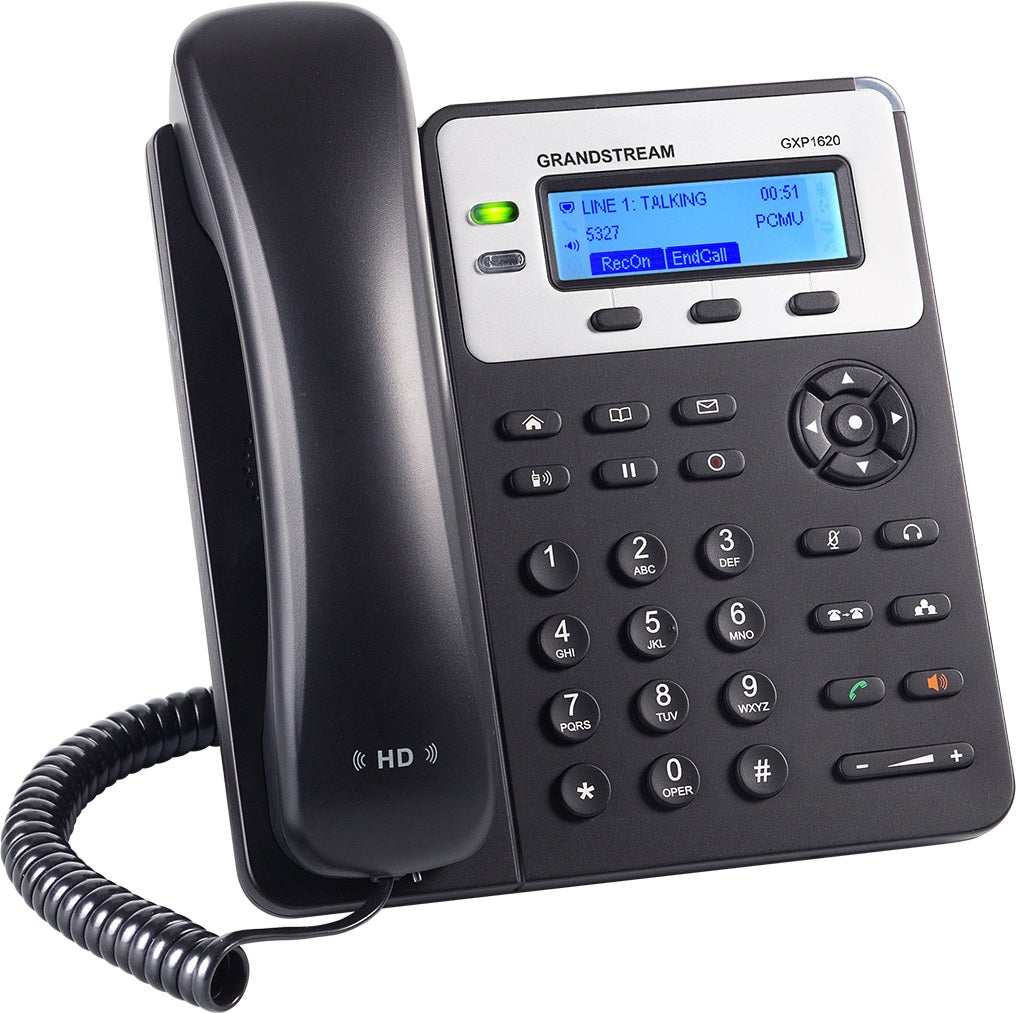 Grandstream Networks GXP1625 Enterprise 2-line IP Phone with Integrated PoE