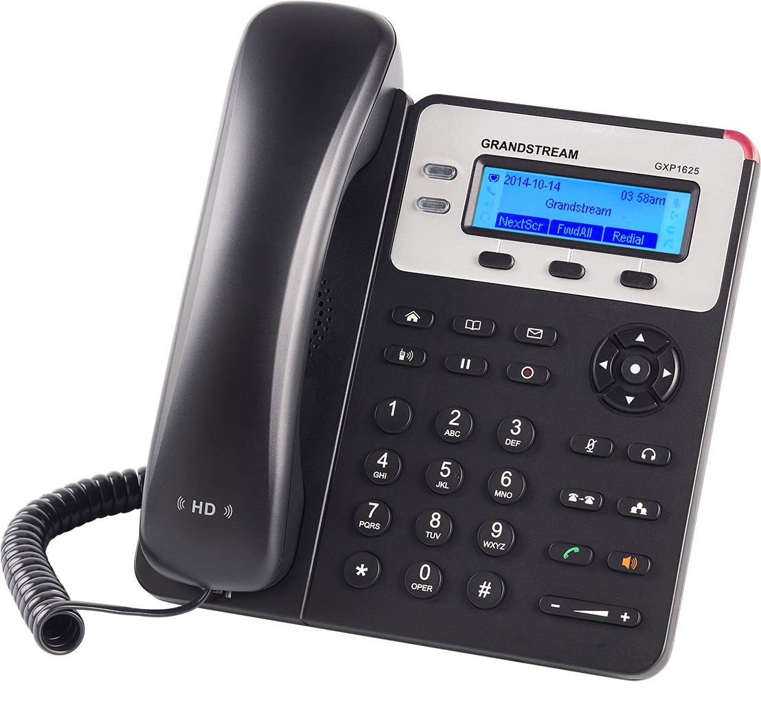 Grandstream Networks GXP1625 Enterprise 2-line IP Phone with Integrated PoE