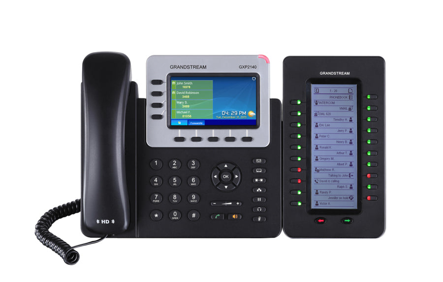 Grandstream Networks GXP2140 Enterprise 4 Line VoIP Deskset, TFT LCD