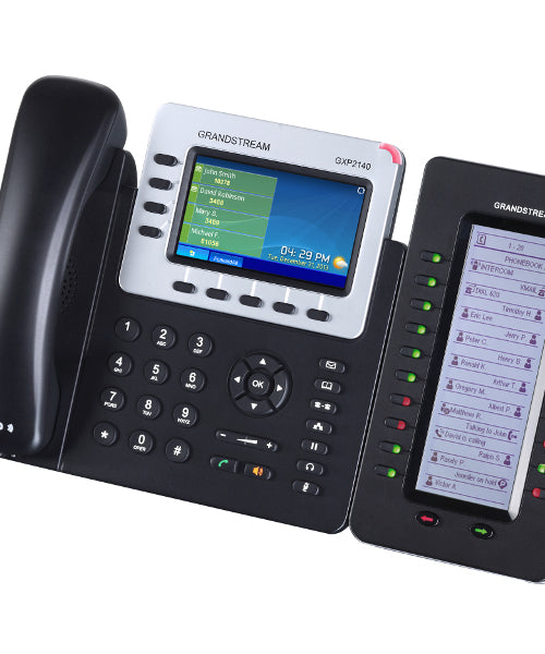 Grandstream Networks GXP2140 Enterprise 4 Line VoIP Deskset, TFT LCD