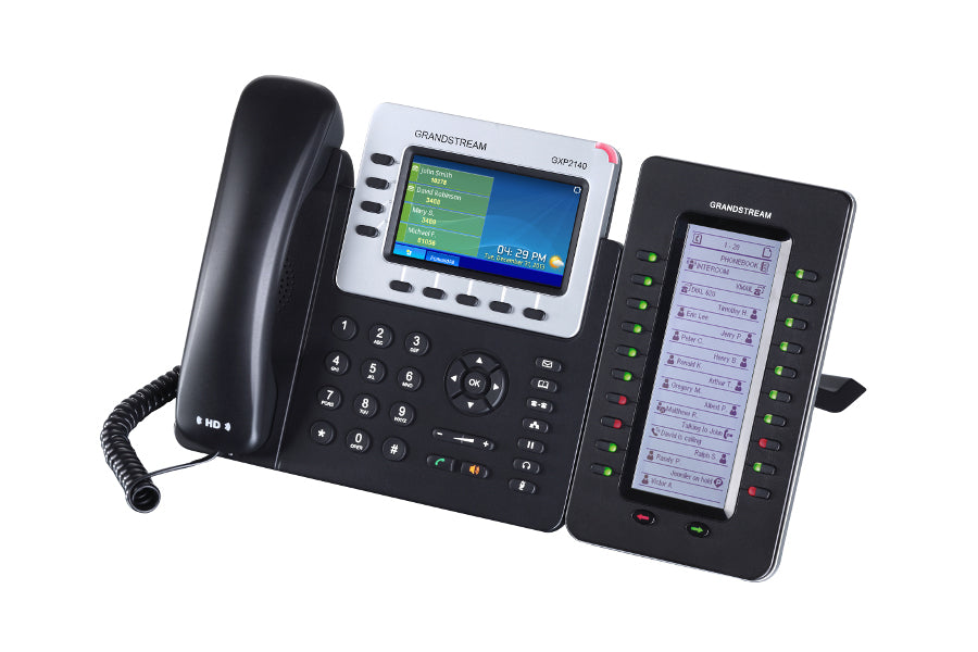 Grandstream Networks GXP2140 Enterprise 4 Line VoIP Deskset, TFT LCD