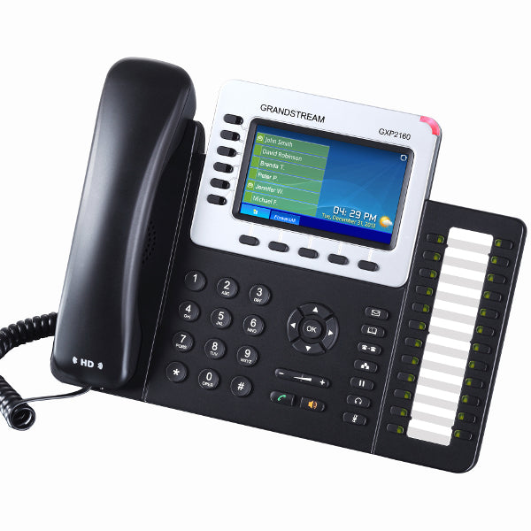 Grandstream Networks GXP2160 Enterprise 6 Line VoIP Phone Deskset