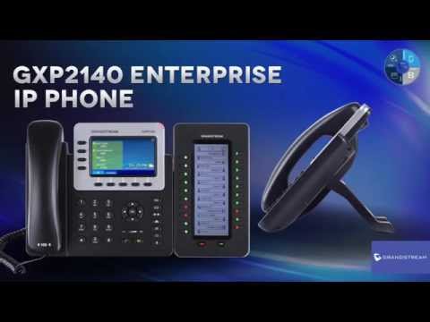 Grandstream Networks GXP2140 Enterprise 4 Line VoIP Deskset, TFT LCD
