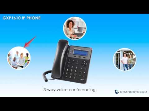Grandstream Networks GXP1615 Small Business Single line IP Phone with Built-In PoE