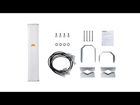 Mimosa Networks N5-45x4 4.9-6.4GHz 45° Beamforming Antenna 22dBi