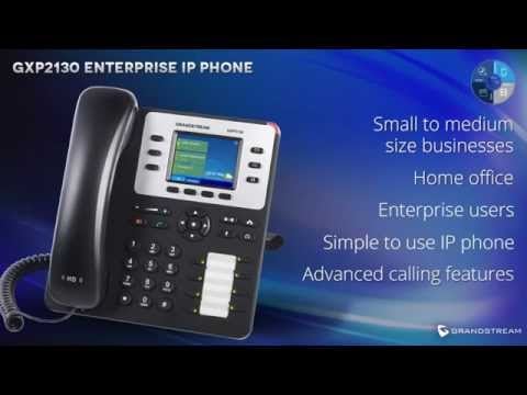  Grandstream Networks GXP2130 Enterprise IP Telephone with up to 3 Lines