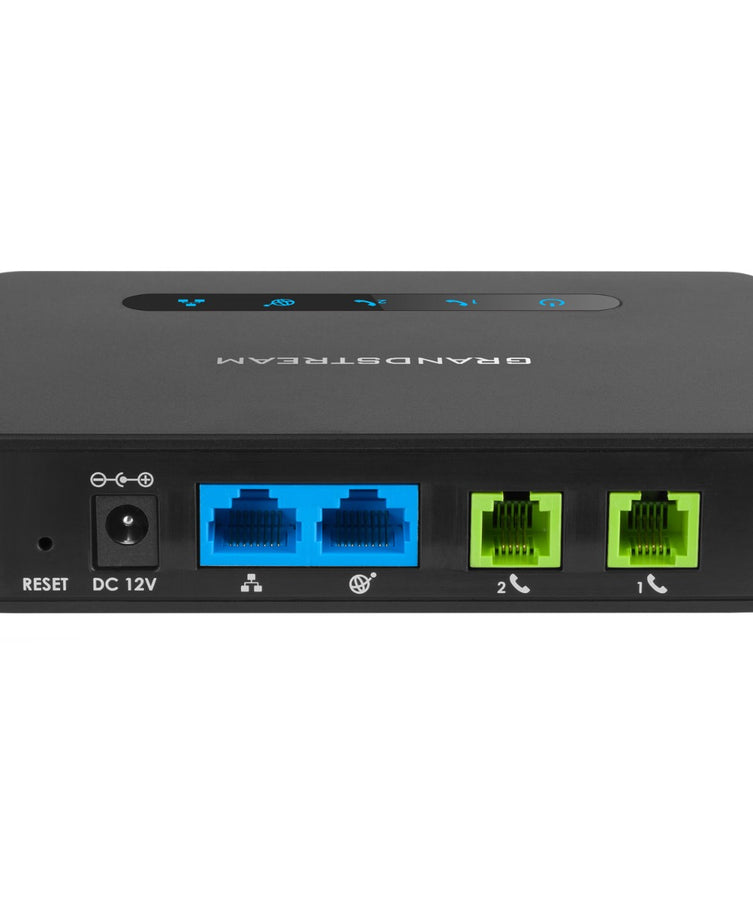 Grandstream Networks HT812 ATA w/ Two (2) FXS ports & Gigabit ports