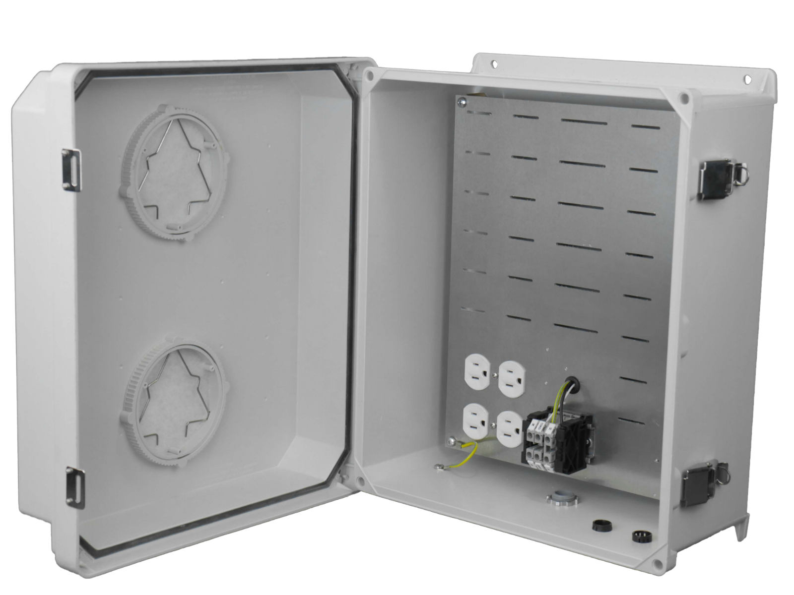 Hana Wireless HW2-N14-1V Gen 2 FRP NEMA 14x12x7 120VAC Vented