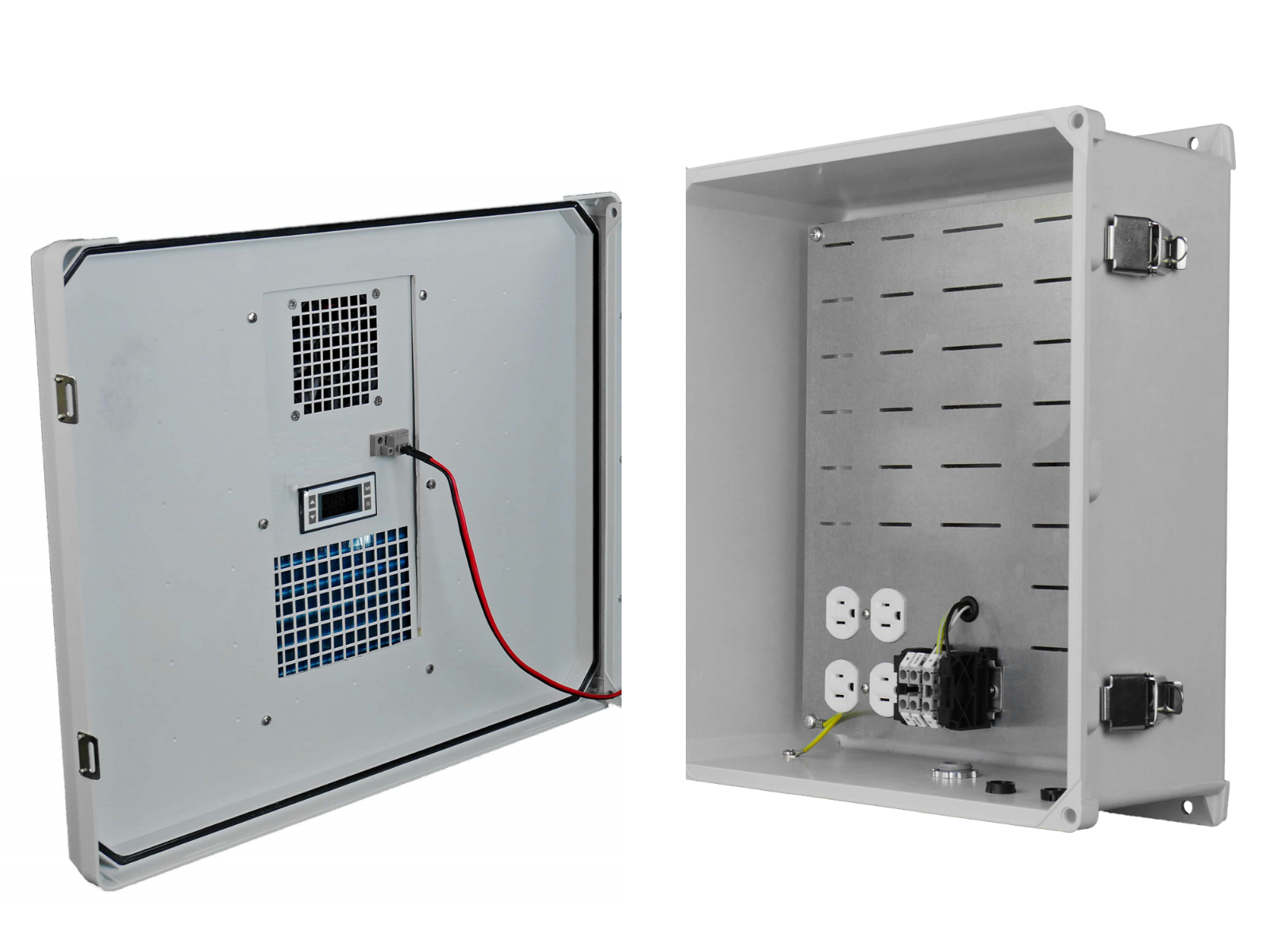 Hana Wireless HW2-N18-1AC Gen 2 FRP NEMA 18x16x8 120VAC w/AC