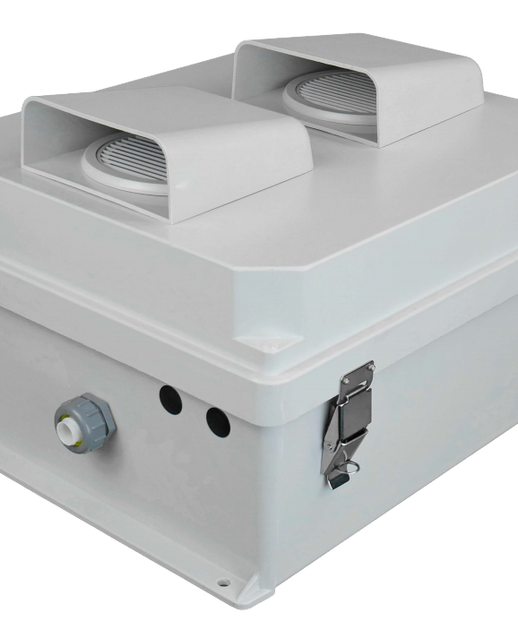 Hana Wireless HW2-N18-1V Gen 2 FRP NEMA 18x16x8 120VAC Vented