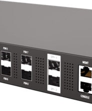 Ubiquiti UFiber UF‑OLT GPON Optical Line Terminal, 8-Port SFP, 2-Port 10G SFP+, Dual Modular Power Adapters