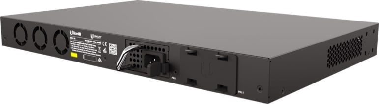 Ubiquiti UFiber UF‑OLT GPON Optical Line Terminal, 8-Port SFP, 2-Port 10G SFP+, Dual Modular Power Adapters