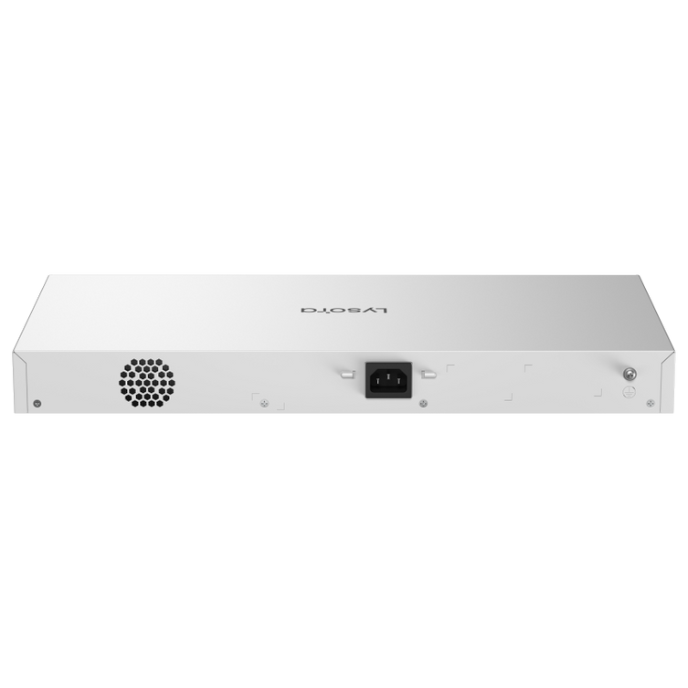 Lysora LCS-24GS-P 24-Port Cloud Managed PoE Switch with 370 W PoE Budget