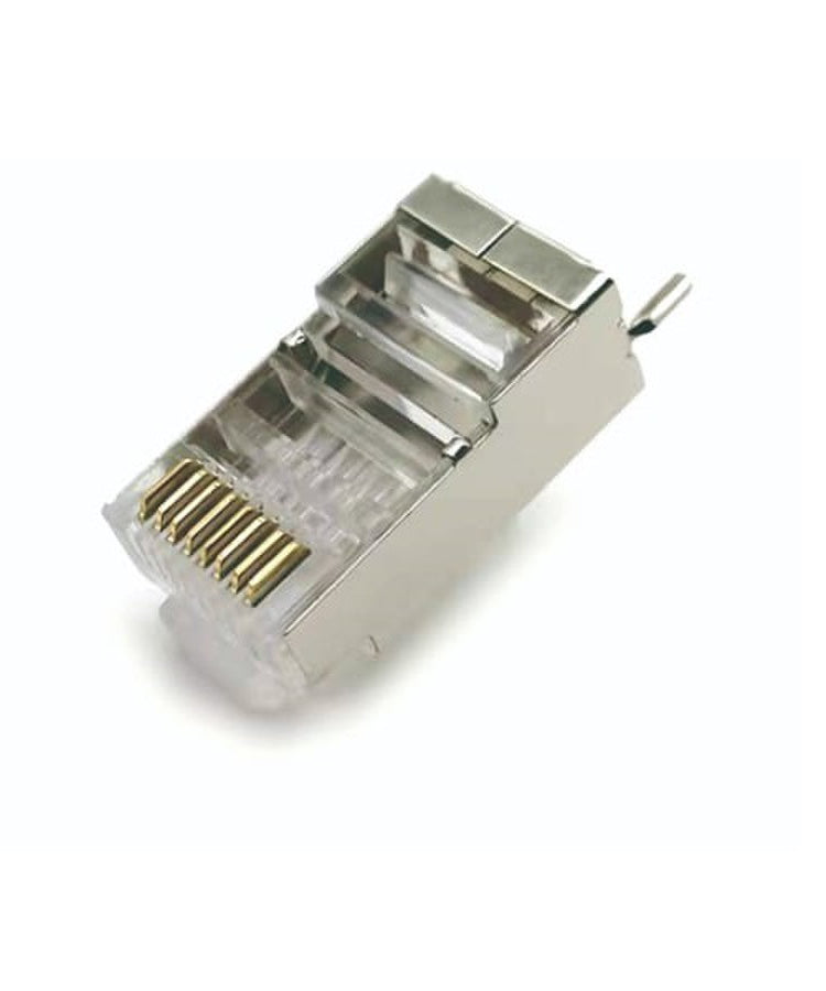 CAT5E STP Shielded w ESD Hook 8P8C Connector 100PK/JAR