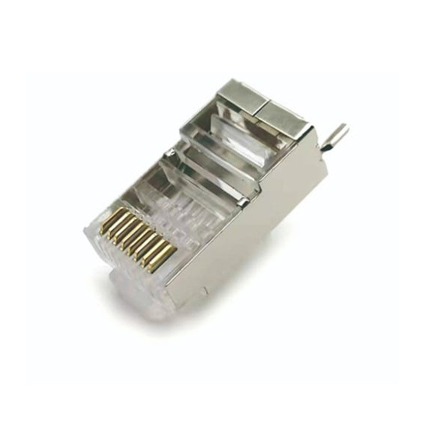 CAT5E STP Shielded w ESD Hook 8P8C Connector 100PK/JAR