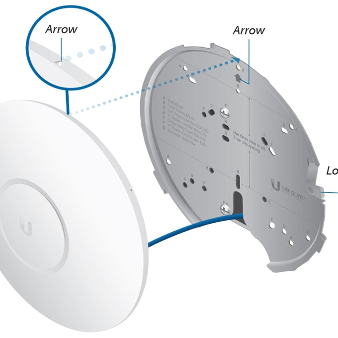 Ubiquiti U-PRO-MP UniFi Professional Mounting System
