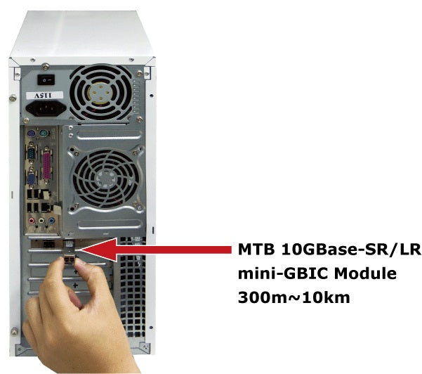 Planet MTB-XSR 10G SFP+ Fiber Transceiver (Multi-Mode) for XGS3-XFP