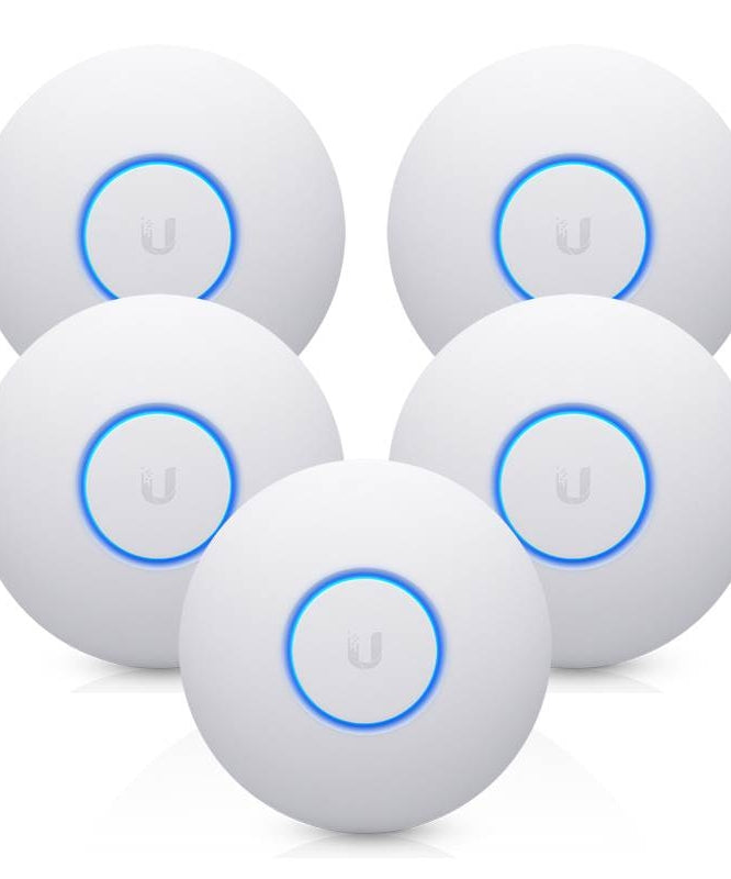 Ubiquiti UAP-NanoHD-5-US UniFi Compact 802.11ac Wave 2 MU-MIMO Enterprise Access Point (5 Pack)