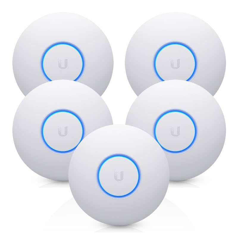 Ubiquiti UAP-NanoHD-5-US UniFi Compact 802.11ac Wave 2 MU-MIMO Enterprise Access Point (5 Pack)