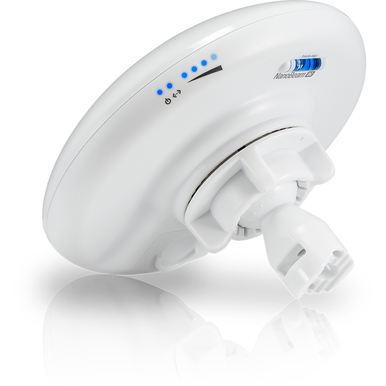 Ubiquiti NBE-2AC-13-US 2.4GHz 13dBi NanoBeam airMAX ac CPE