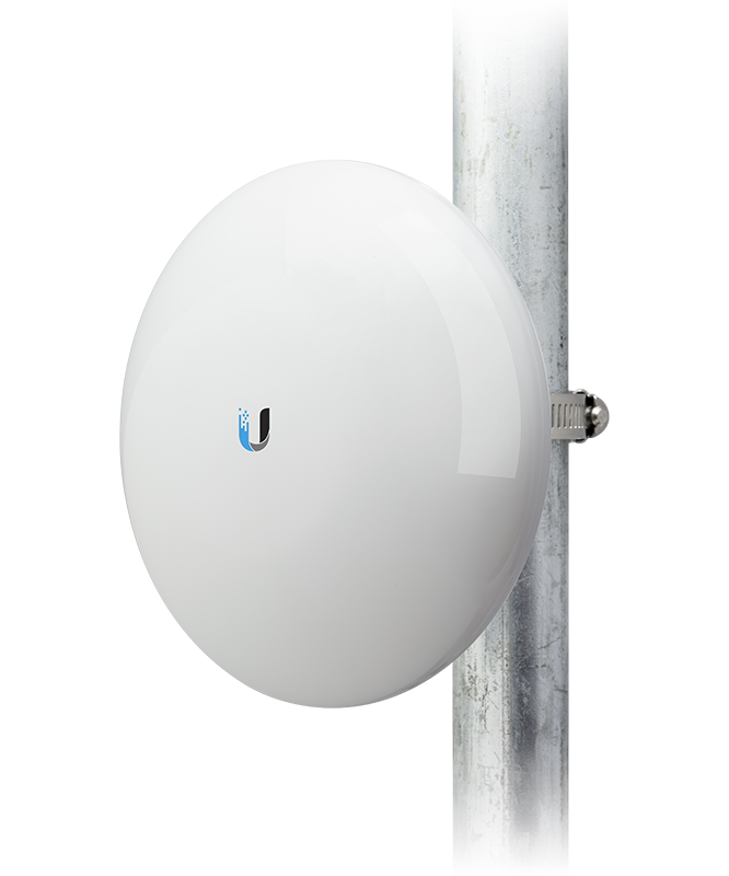 Ubiquiti NBE-2AC-13-US 2.4GHz NanoBeam airMAX ac CPE with Dedicated WiFi Management, 13dBi