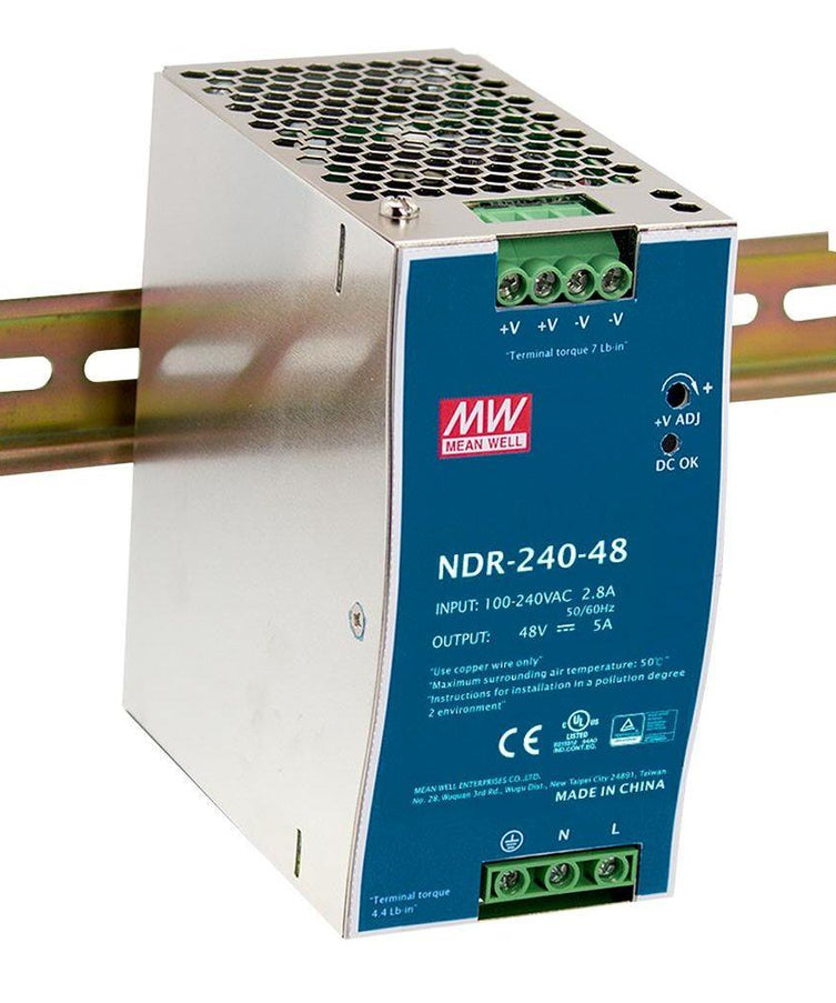 Planet PWR-240-48 48V, 240W Din-Rail Power Supply
