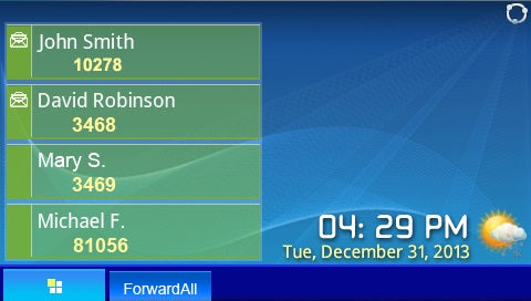 Grandstream Networks GXP2140 Enterprise 4 Line VoIP Deskset, TFT LCD