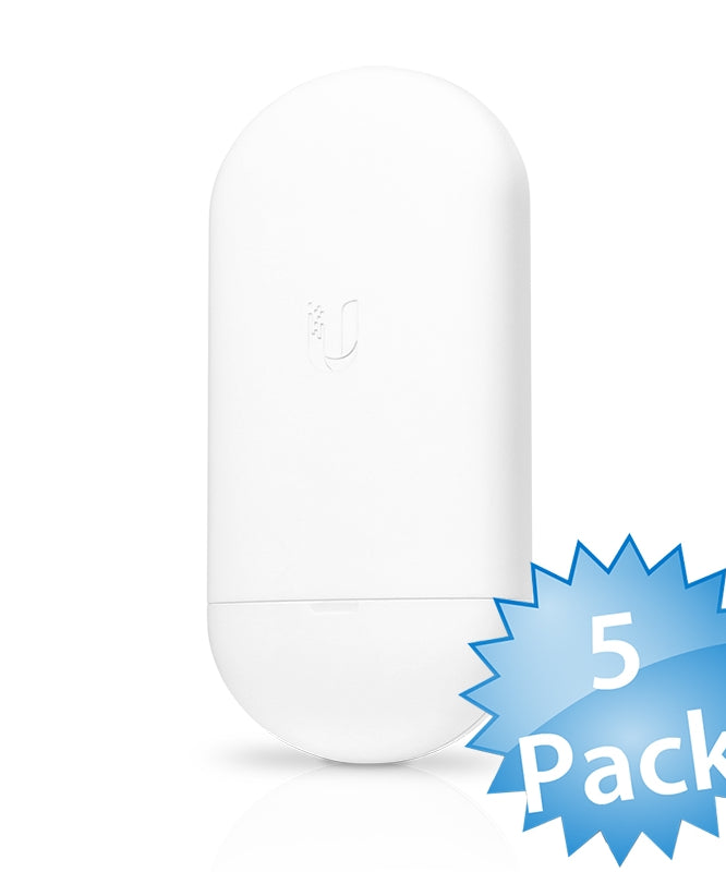 Ubiquiti NanoStation AC Loco 5 GHz airMAX ac Radio 5-Pack 