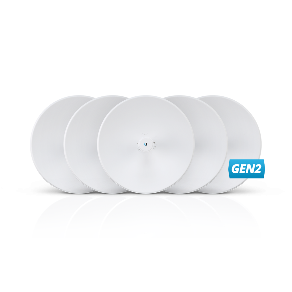 Ubiquiti PBE-5AC-Gen2-5 US airMAX PowerBeam Gen 2 5AC 5GHz Bridge US 5-Pack