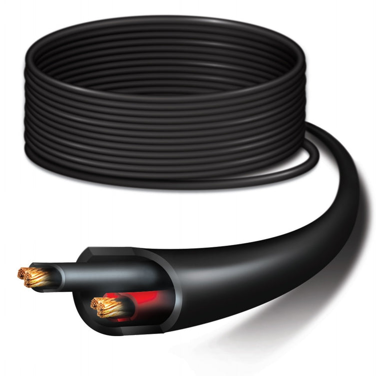 Ubiquiti PC-12 Carrier-Grade Outdoor DC Electrical Power Cabling, 12 AWG, 1000 ft. (304 m) Reel
