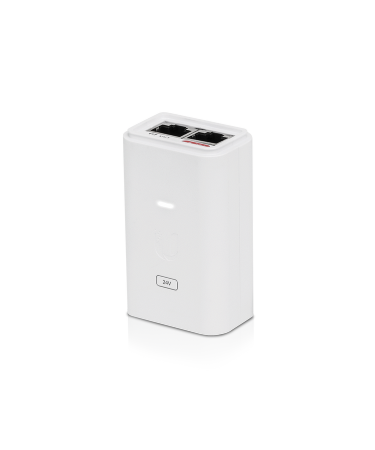 Ubiquiti Networks PoE Injector, 24-7W, White (POE-24-7W-G-WH)