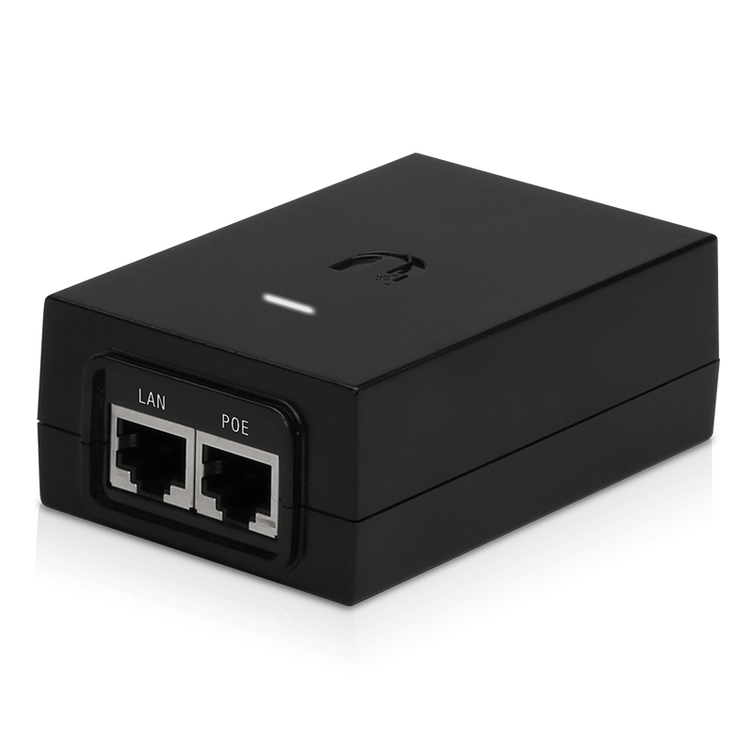 Ubiquiti POE-50-60W airFiber PoE Adapter with Gigabit LAN Port (50V, 1.2A) with US cord