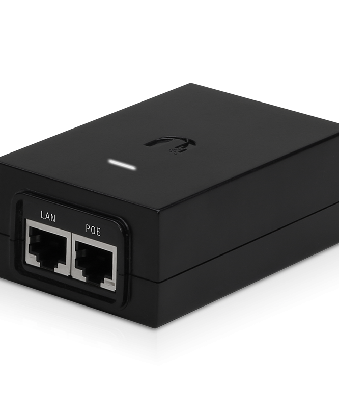 Ubiquiti POE-50-60W airFiber PoE Adapter with Gigabit LAN Port (50V, 1.2A) with US cord