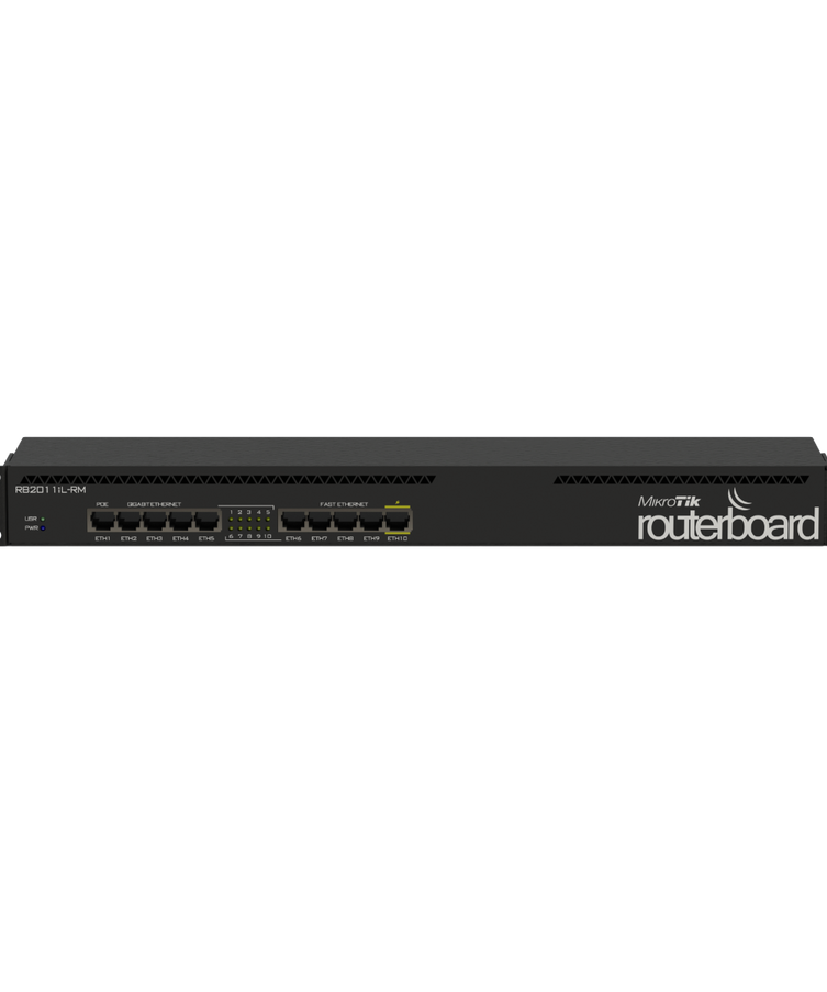 MikroTik RB2011iL-RM 600MHz 64MB 5xLAN 5xGb Rack L4