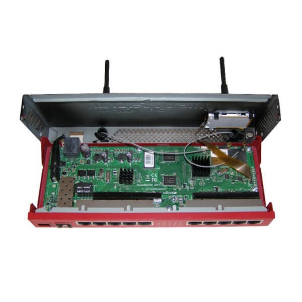 MikroTik RB2011UiAS-2HnD-IN 2.4GHz 5xLAN 5xGb SFP 802.11bgn LCD L5