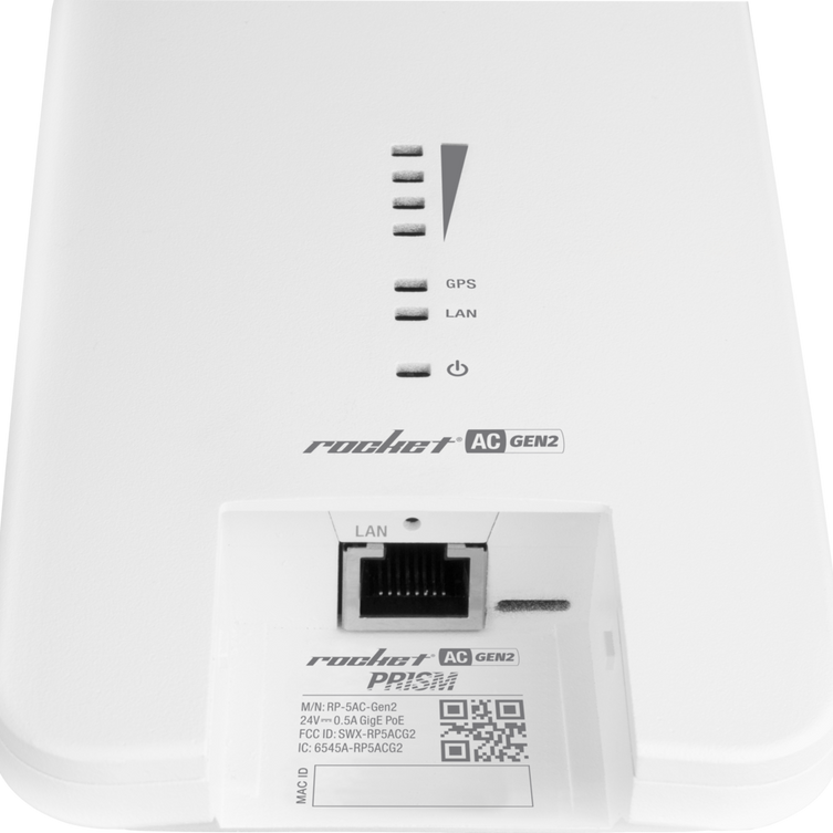  Ubiquiti airMAX RP-5AC-Gen2 US Rocket Prism Gen2 5AC 5GHz airPrism US