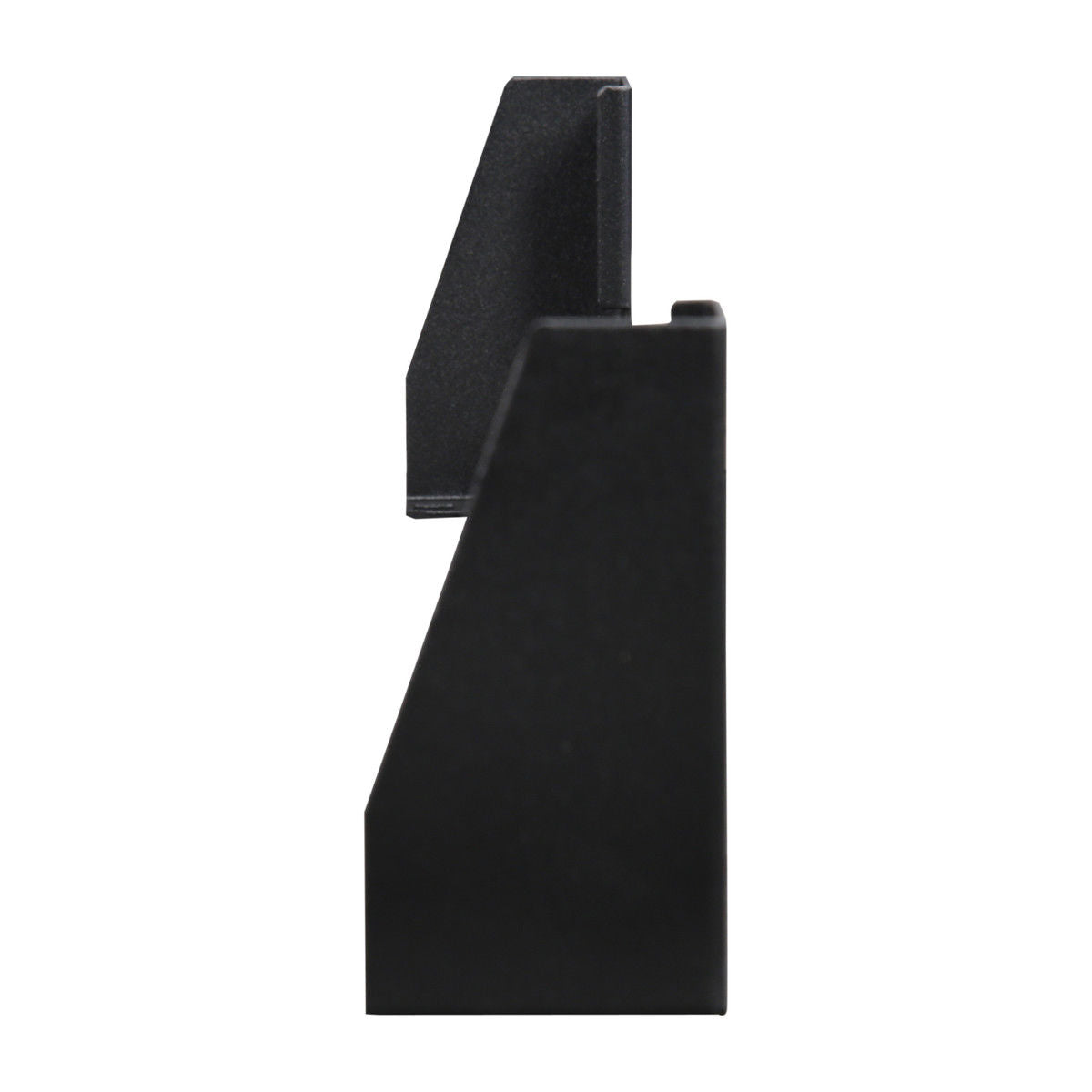 1U 19 Inch Steel Vertical Wall Mount Server Rack, Black 